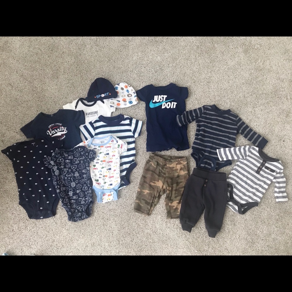 0-6m baby boy Bundle
